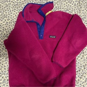 Vintage urple patagonia fleece!